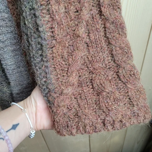 Anthropologie Multicolor Cable Knit Sweater - Picture 12 of 15